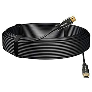 Câble HDMI 4K/8K, haute vitesse 10.2/18/48 Gbps HDMI 1.4/2.0/2.1, 4K/8K HDR, compatible pour TV, HDTV, Box TV, Home Cinéma, PS4, PC, projecteur (10 m, 4K@60 Hz)