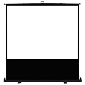 Écran De Projection 30/40/50 Pouces 4: 3 Mini écran de Pliage à la Main Convient pour Home Cinéma Intérieur Et Extérieur (Color : Black, Size : 64x46cm)