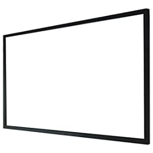 Écran De Projection 120/150 Pouces 16: 9 Écran de Projection de Camping extérieur Portable Convient pour Home Cinéma Intérieur Et Extérieur (Color : White, Size : 265x150cm)