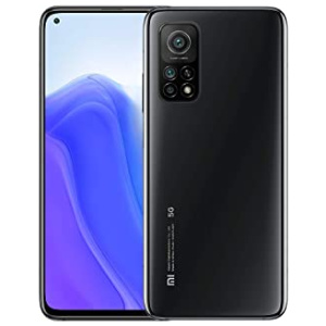 Xiaomi Mi 10T, 5G, 8 Go, 128 Go, processeur Octa-Core Qualcomm Snapdragon 865, triple appareils photo arrière de 64 Mpx, 144 Hz, 6,67″, afficheur à cristaux liquides, téléphone portable NFC, noir