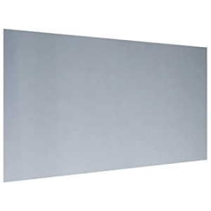 FMOGE Écran De Projection 16: 9 Anti-Light Projector Screen Home Theater PVC Material Portable for Home Cinema and Outdoor (Taille: 100 Pouces; Couleur: Gris)