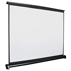 Écran De Projection 50 Pouces 16: 9 et 4: 3 Écran Haute définition Screen Micro Mobile Screen Projecteur Screen Convient pour Home Cinéma Intérieur Et Extérieur (Color : White, Size : 111X62cm)