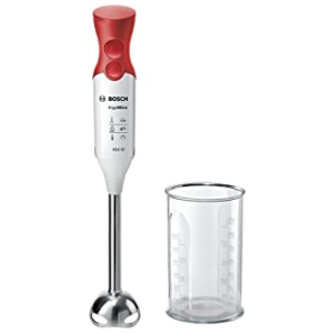 Bosch Electroménager MSM64110 ErgoMixx Mixeur plongeant, 450 W, Rouge, Blanc