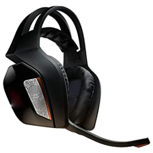 QNSQ Esports Casque audio avec boîtier de réglage indépendant, son 7.1, qualité de son HiFi, 10 sons indépendants, microphone ENC pour supprimer le bruit