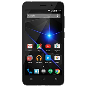 Archos 50 Oxygen Plus Smartphone débloqué 3G (Ecran : 5 pouces – 16 Go – Double SIM – Android) Noir