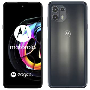 Motorola Moto Edge 20 Lite Smartphone Débloqué 5G (Ecran : 6,7″ – 8 Go/128 Go – Double SIM – Android 10.0) Noir