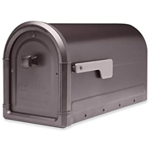 Architectural mailboxes 7900–5rz-cg-10 Roxbury Postmount Boîte aux lettres, grande, Frotté, Bronze