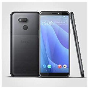 HTC, Desire 12s, Smartphone débloqué, 4G, (5,7 Pouces, 32Go, Double Nano SIM, Android 8.1) Noir