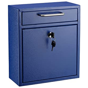 Boîte aux lettres -, bleu, 631-05-BLU