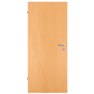 Porte de chambre CPL Buche Holznachbildung 73,5 cm x 198,5 cm Anschlag Links