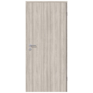 Porte de chambre CPL Eiche Silber Nachb. (GLN38) 73,5 cm x 198,5 cm Anschlag L