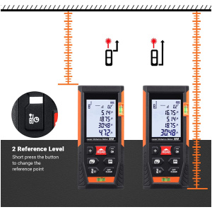 Télémètre mesure de distance laser 50 m