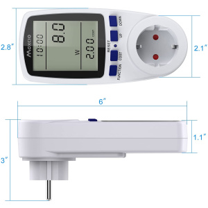 Compteur de coût d’énergie & électricité