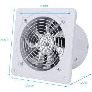 Ventilateur extracteur diamètre 200 mm, 8 pouces