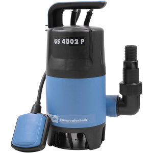 Pompe submersible pour eaux usées 400 W – 7500 l/h