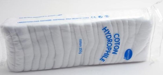 Pharmaservices - Coton Hydrophile Marque Conseil en sachet de 100g