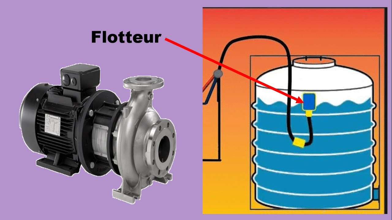 Interrupteur à flotteur supertec 2 niveaux