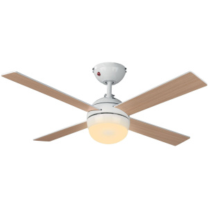 Plafonnier LED avec ventilateur et télécommande