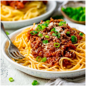 Spaghetti à la Bolognaise