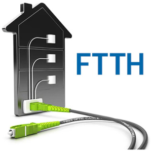 Souscription mensuel au service de fibre Optique (FTTH)
