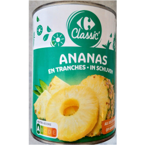 Ananas en tranche – Concerve 565Gr.