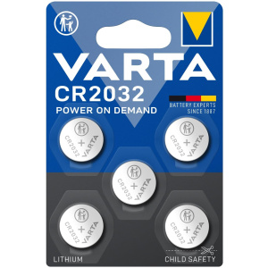 PILE BOUTON LITHIUM GP VARTA CR2032 3.0V-230MA