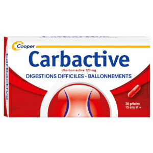 Carbactive 120mg gélule