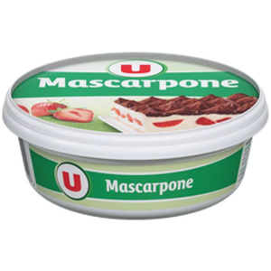 Mascarpone au lait pasteurisé 35,5% mg, U (250 g)