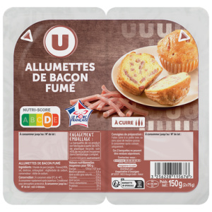 Allumettes de bacon fumé -150g