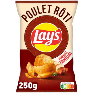 CHIPS Lay’s Chips Saveur Poulet Rôti 250gr