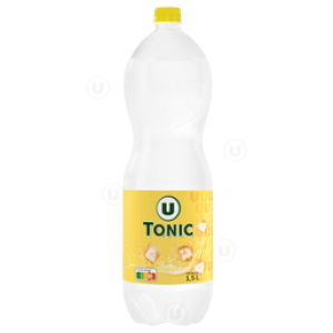 Eau gazéifiée Tonic U, 1,5L