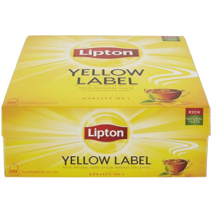 Thé Lipton Yellow Label – pack de 100 sachets