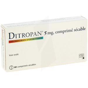 DITROPAN (oxybutynine)