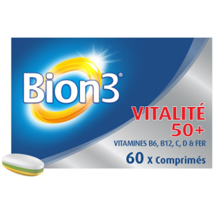 BION 3 Vitalité 60 Comprimés – 12 vitamines