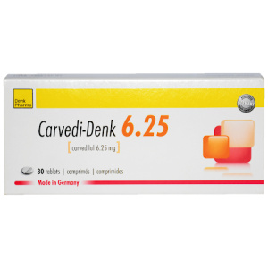 Carvedi Denk 6,25 mg