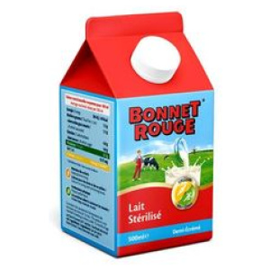 Lait Demi-écrémé – Bonnet Rouge – 500 ml