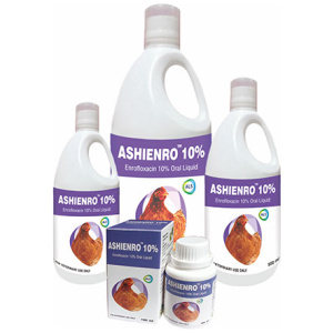 Ashienro (dénomination commerciale enrofloxacine)