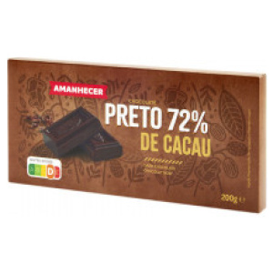 Barre de chocolat Amanhecer Pretto 72% – 200gr